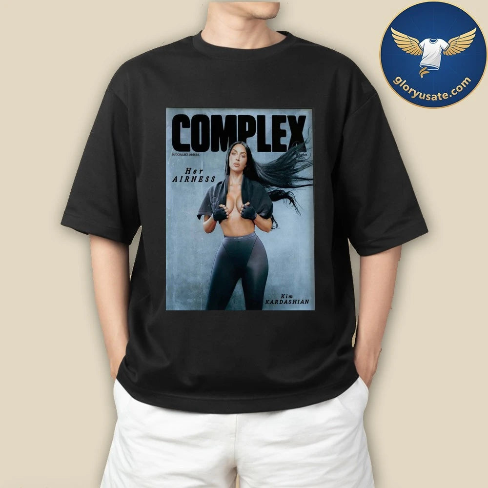 Kim Kardashian Magazine Cover Poster For Complex Magazine In United States On February 2026 Shirt