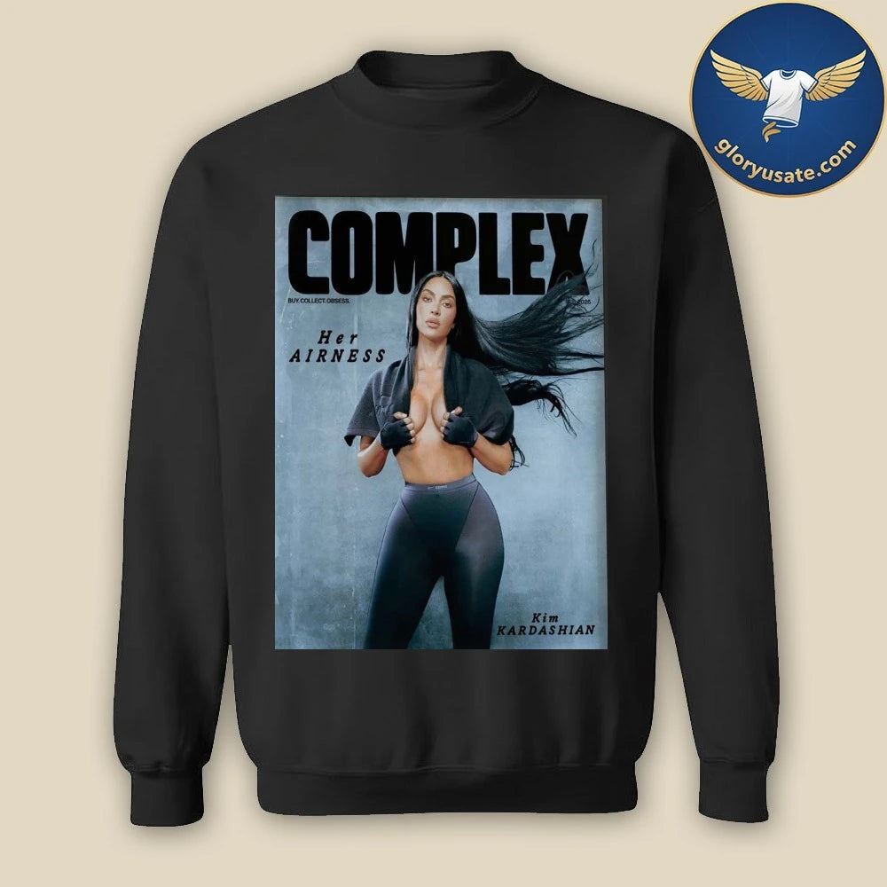 Kim Kardashian Magazine Cover Poster For Complex Magazine In United States On February 2026 Shirt