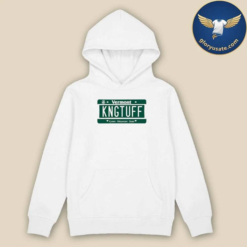 King Tuff VT License Plate T-Shirt
