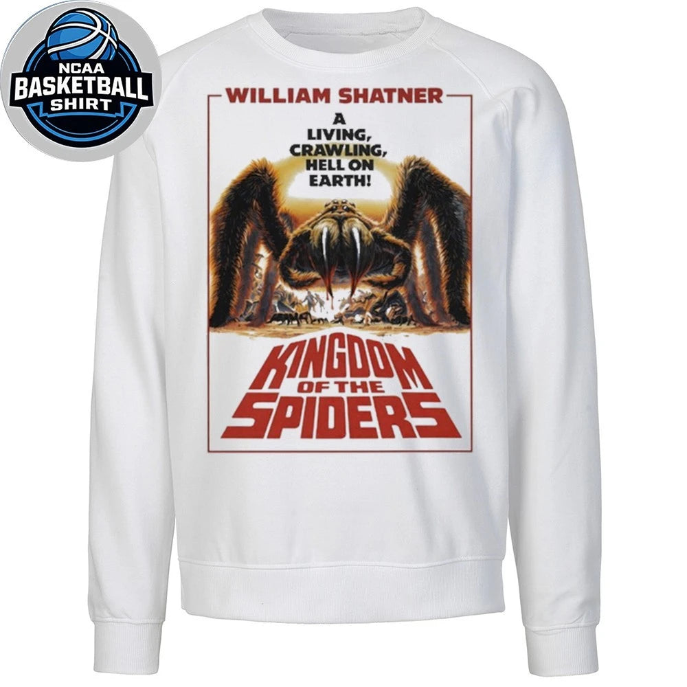 Kingdom Of Spiders William Shatner A Living Crawling Hell On Earth Shirt