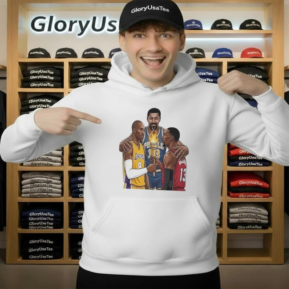 Kobe Bryant Passing The Torch To Bam Adebayo Nba Shirt