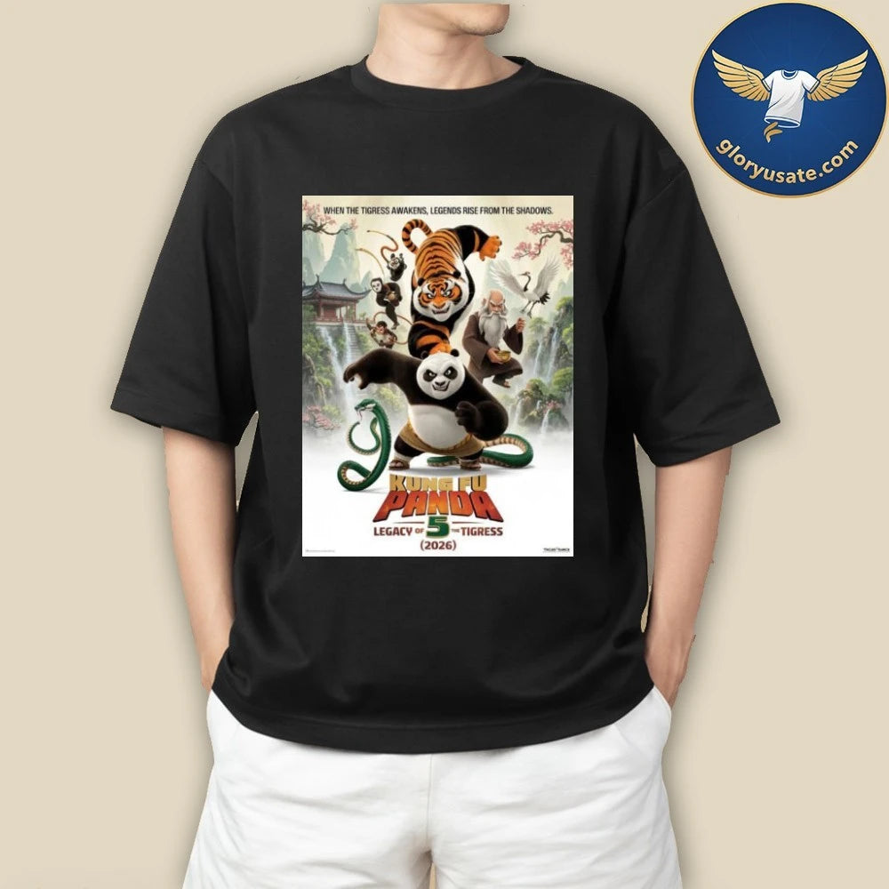 Kung Fu Panda 5 Legacy Of The Tigers 2026 Poster Shirt