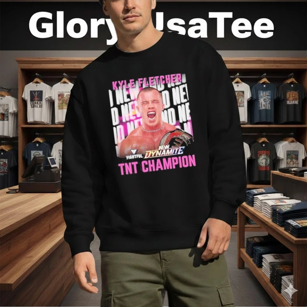 Kyle Fletcher New TNT Champion 2026 AEW Ciampa vs Fletcher Shirt
