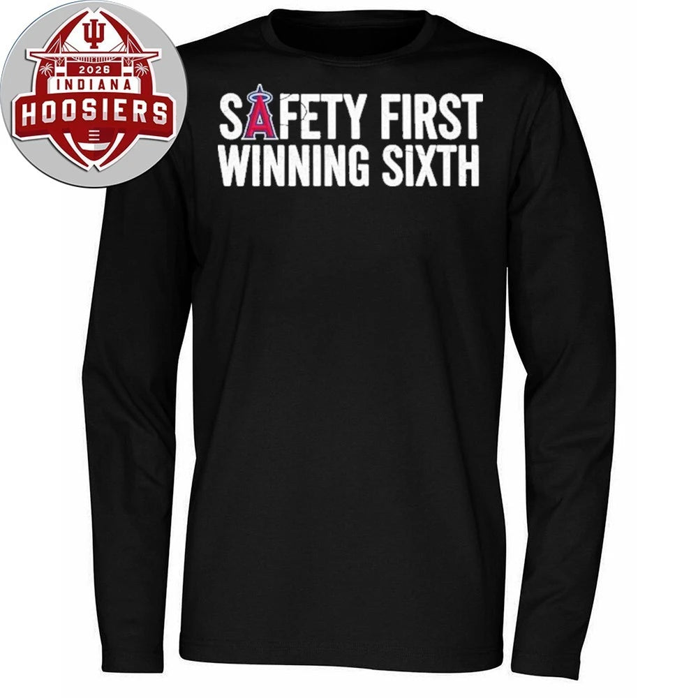 LA Angels Safety First Winning Sixth Logo 2026 Shirt