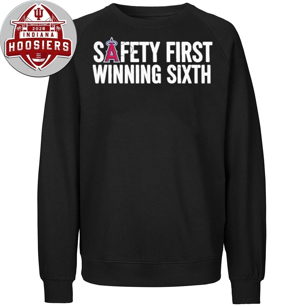 LA Angels Safety First Winning Sixth Logo 2026 Shirt