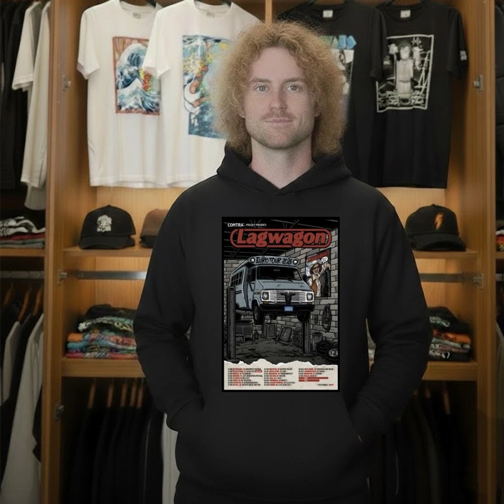 Lagwagon Tour European 2026 Poster Shirt