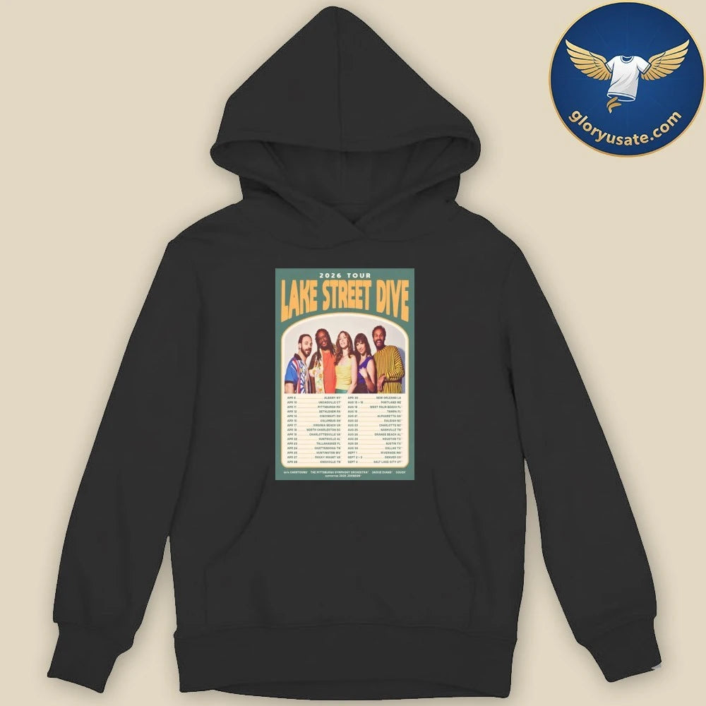 Lake Street Dive 2026 Tour Poster Shirt