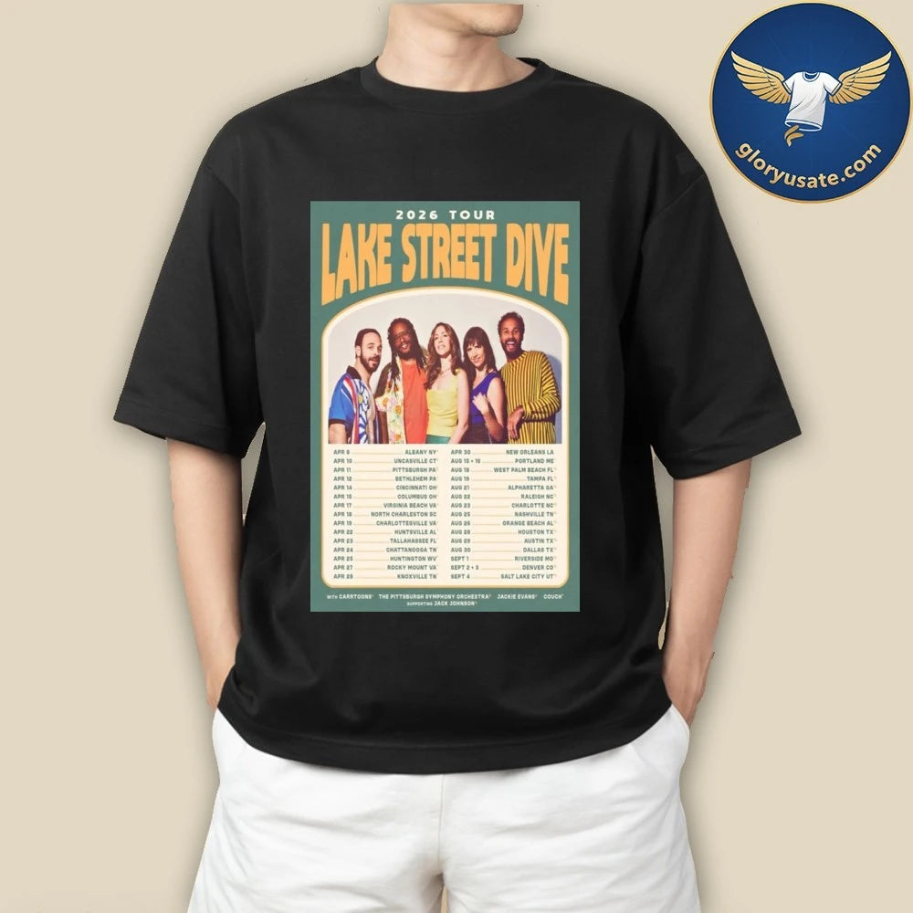 Lake Street Dive 2026 Tour Poster Shirt