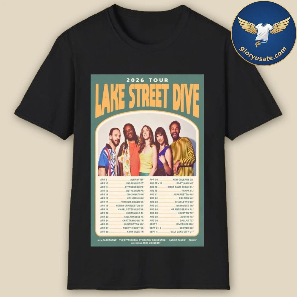 Lake Street Dive 2026 Tour Poster Shirt