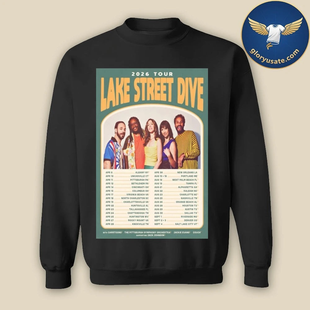 Lake Street Dive 2026 Tour Poster Shirt