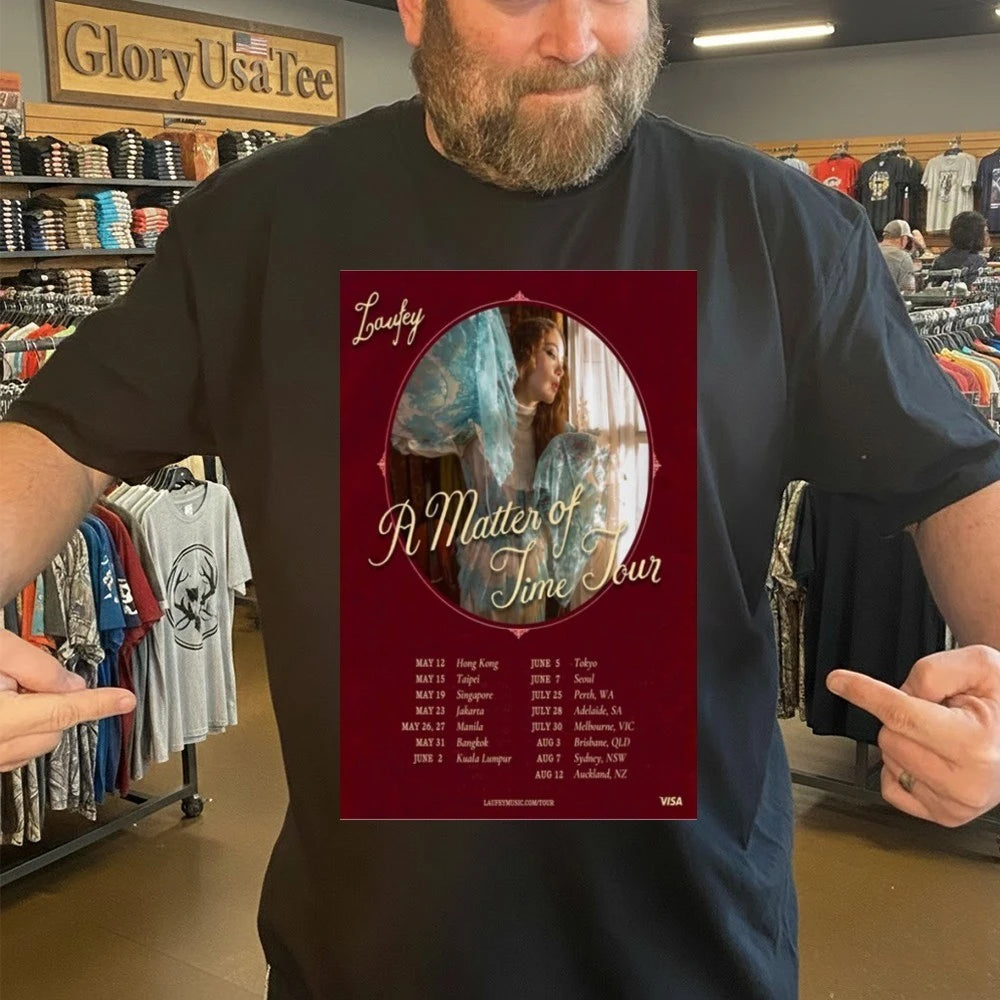 Laufey A Matter of Time Tour 2026 Poster Shirt