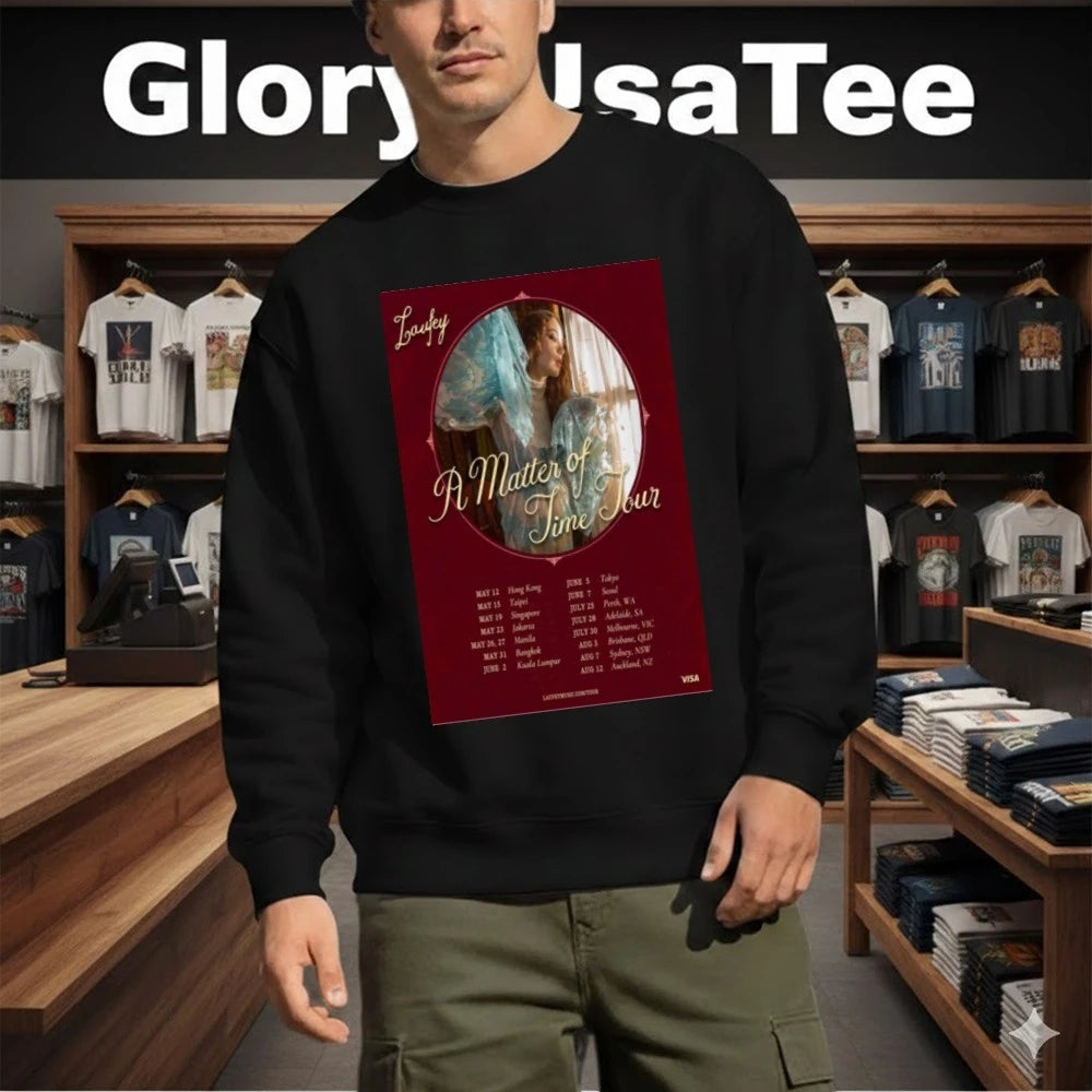 Laufey A Matter of Time Tour 2026 Poster Shirt