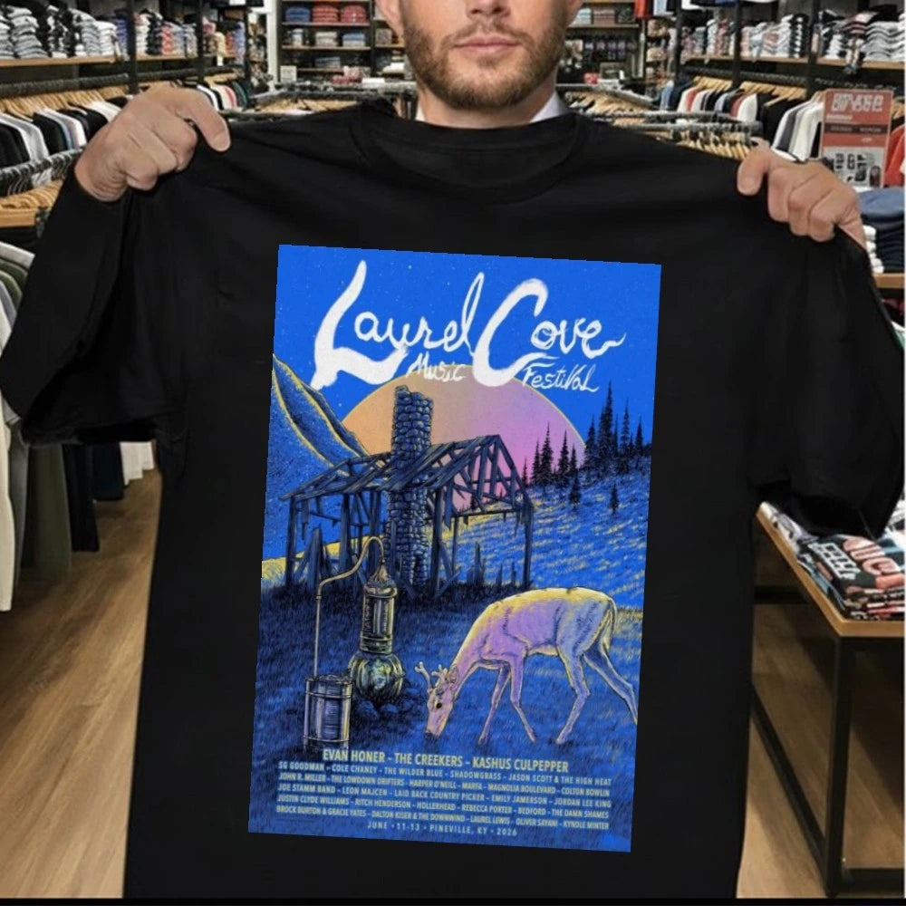 Laurel Cove Music Festival 2026 Poster Shirt