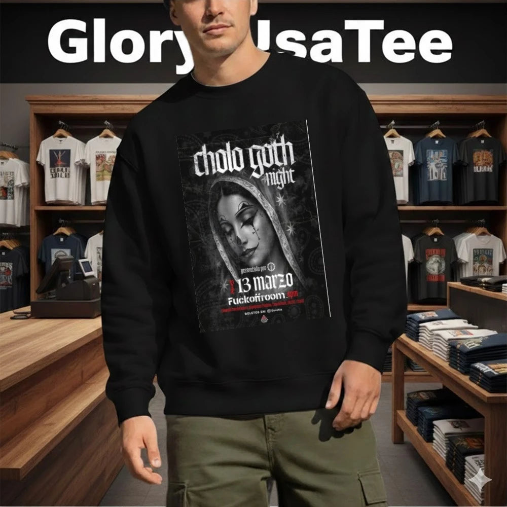 Leafar Seyer Cholo Goth 13 marzo 2026 Mexico Poster Shirt
