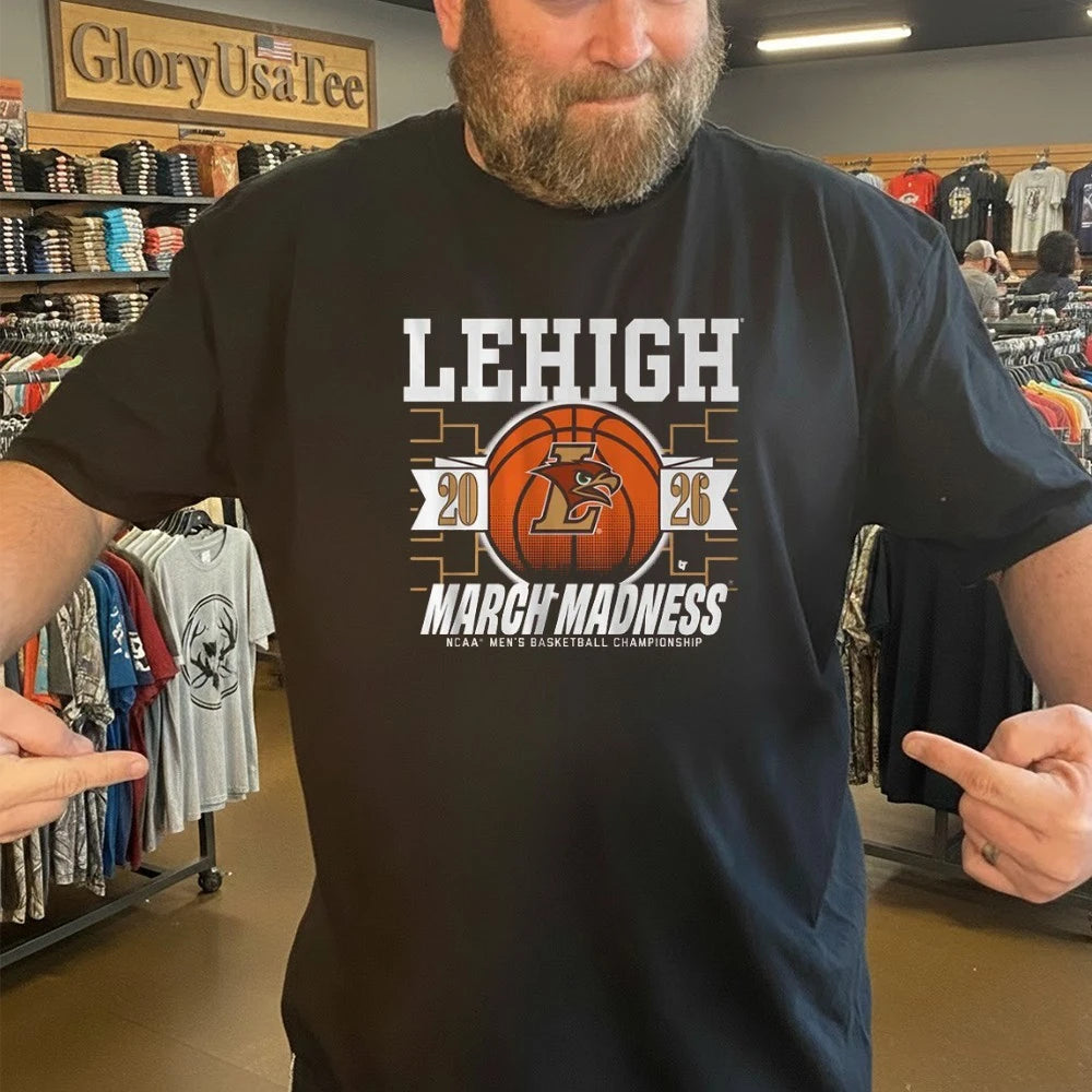 Lehigh Mountain Hawks MBB 2026 March Madness NCAA Men’s Basketball Championship Shirt