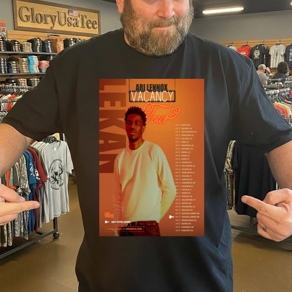 LekanAri Lennox Tour 2026 Poster Shirt