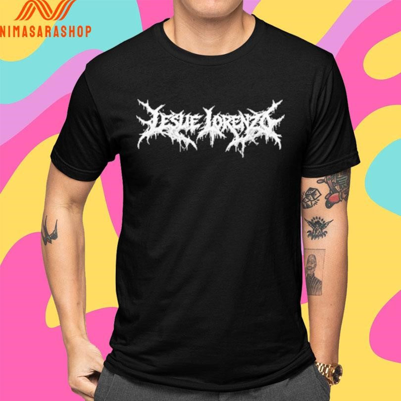 Leslie Lorenzo Metal Logo Shirts
