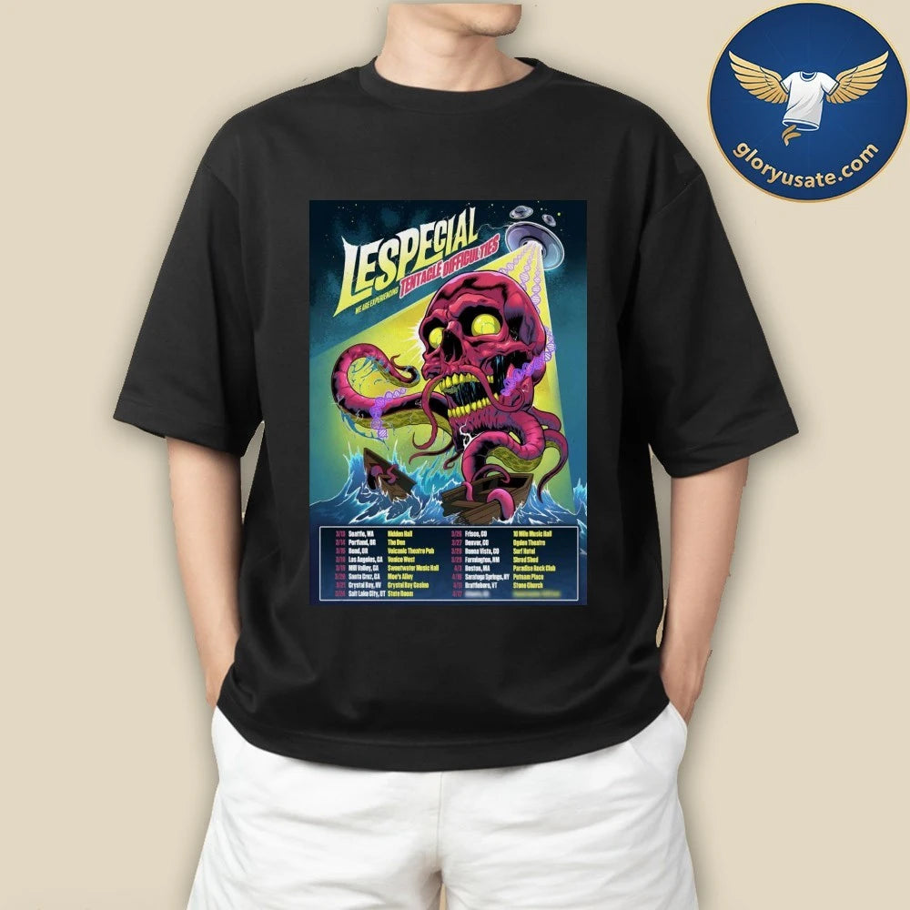 Lespecial 2026 Tentacle Difficulties Tour Shirt