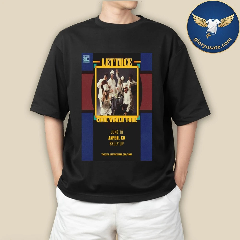 Lettuce June 18 2026 Belly Up Aspen CO Poster Shirt