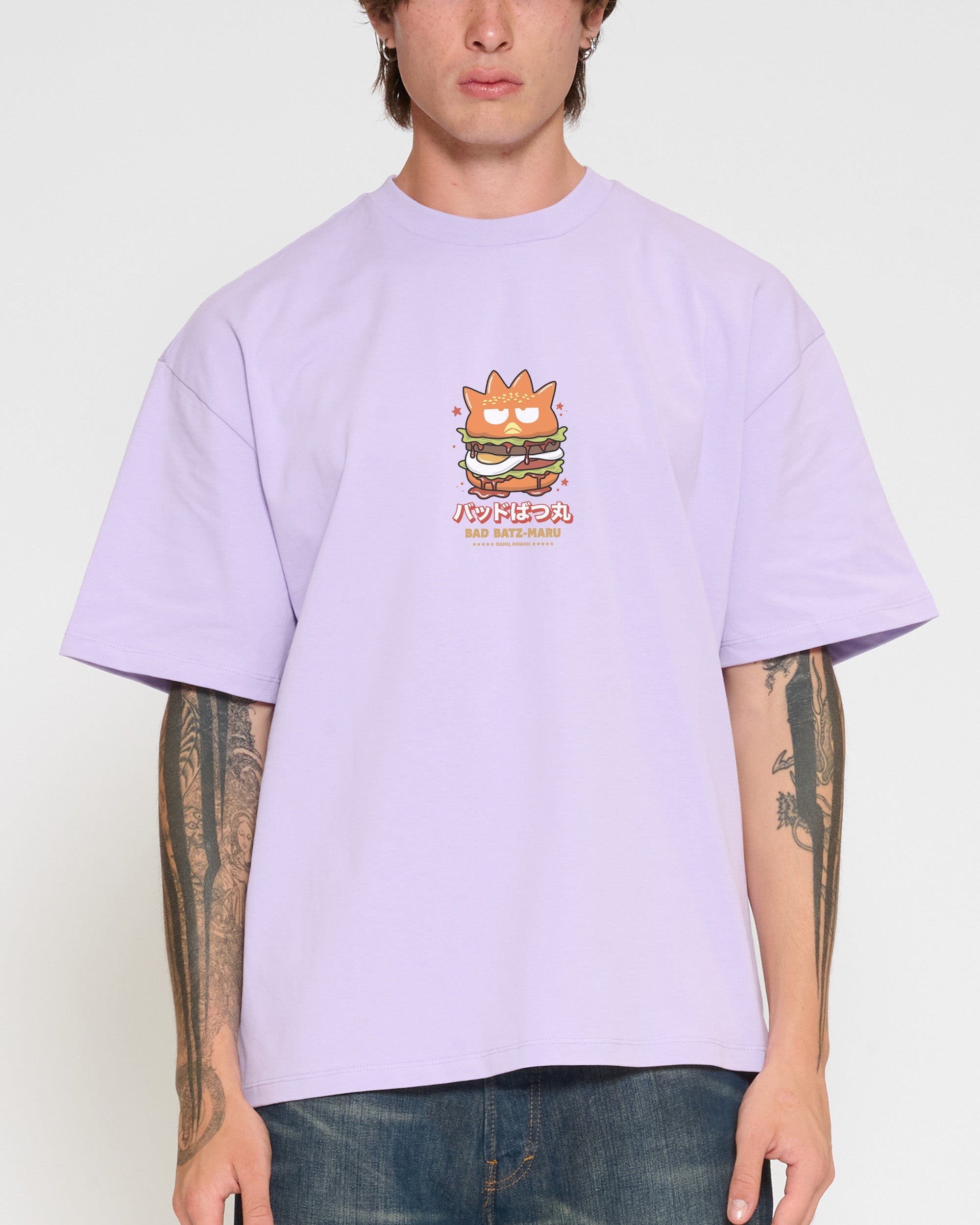 Bad Badtz-Maru Burger Oversized Tee
