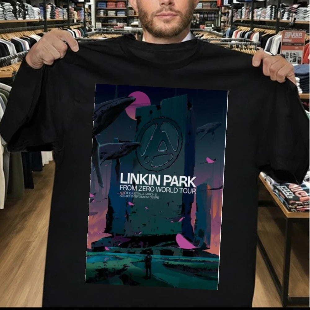 Linkin Park From Zero World Tour at Adelaide Entertainment Centre on 12 Mar 2026 Poster Shirt