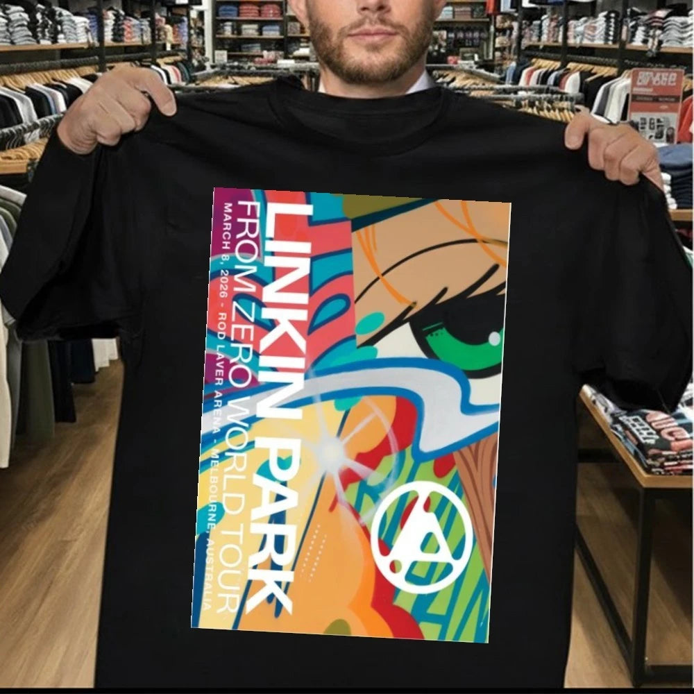 Linkin Park From Zero World Tour at Rod Laver Arena on Sun, 08 Mar 2026 Poster Shirt