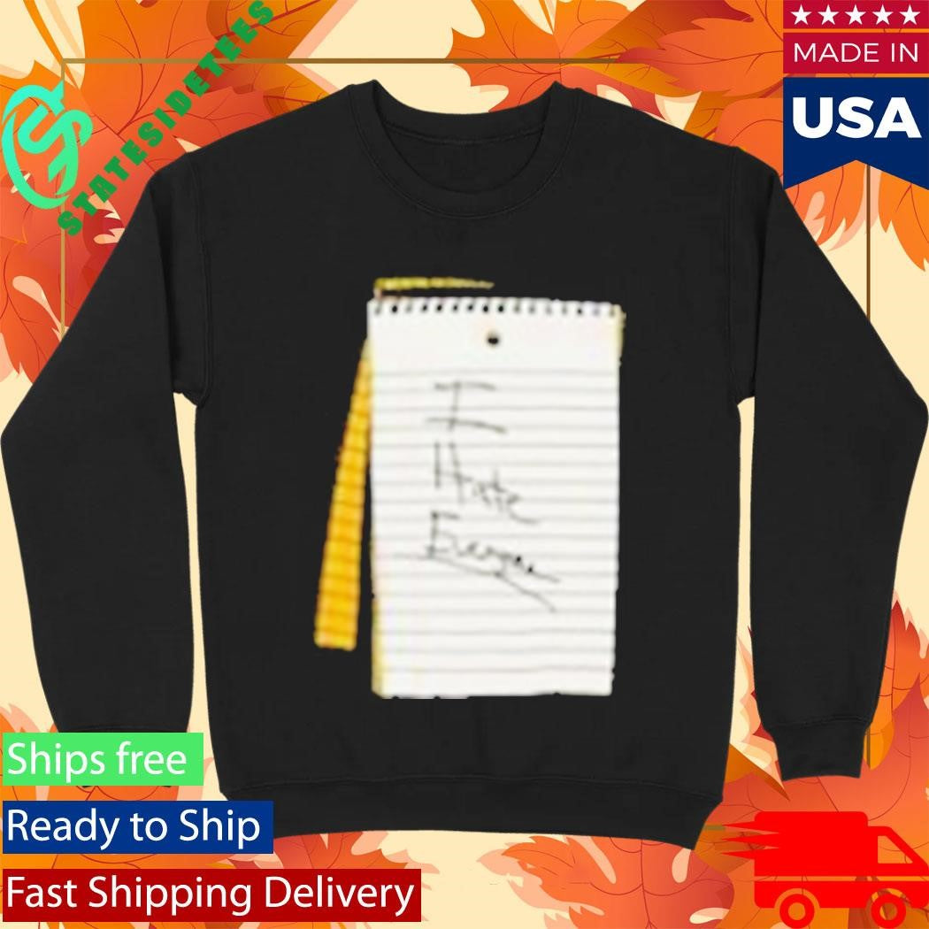 Little Miss Sunshine I Hate Everyone Shirt