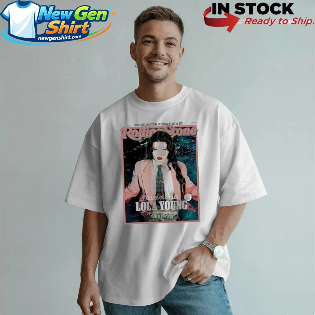 Lola Young Cover Of Rolling Future Of Music Shirt