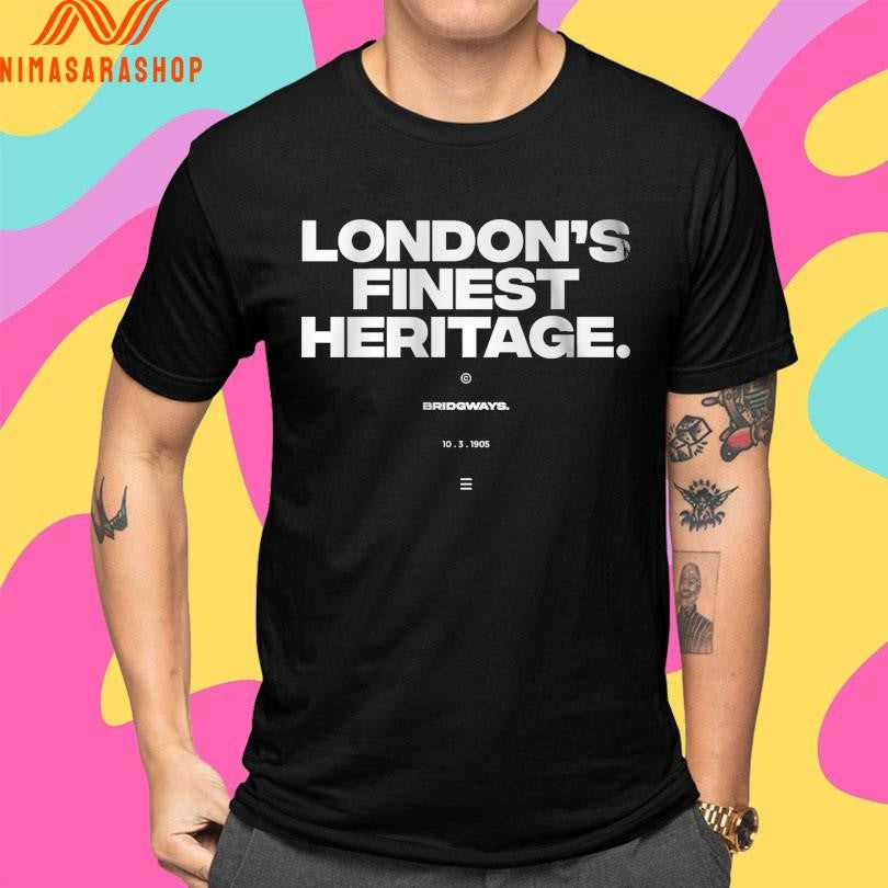 London’s Finest Heritage Bridgways 10 3 1905 Shirts