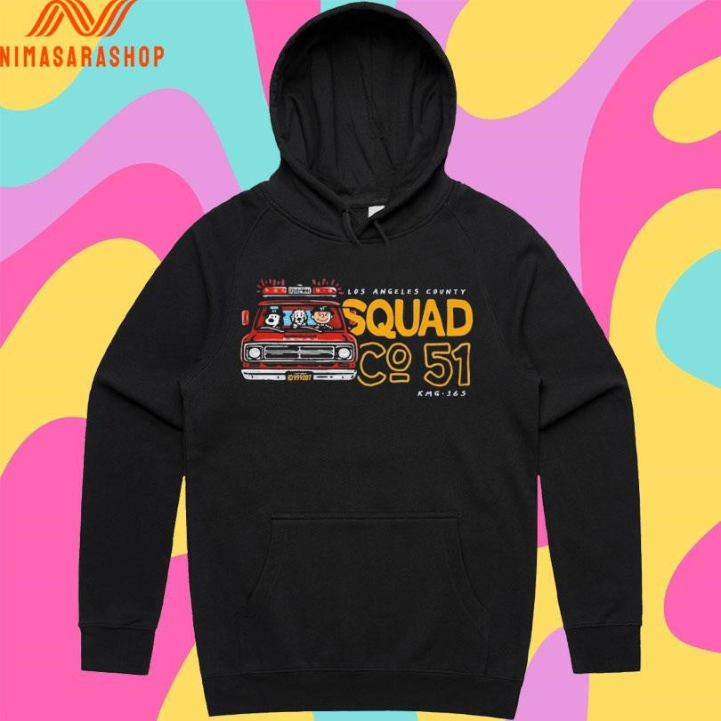 Los Angeles County Squad Co 51 Kmg365 Shirts