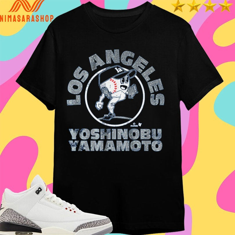 Los Angeles Dodgers Yoshinobu Yamamoto Baseball Buddies Shirts