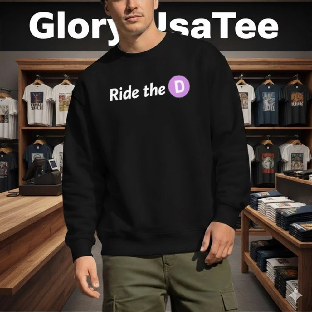 Los Angeles Metro Ride The D Shirt