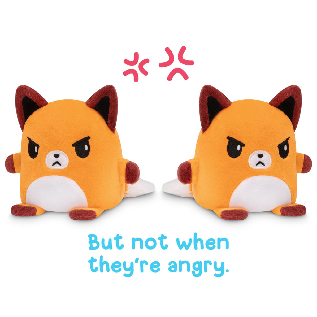 TeeTurtle Reversible Fox Plushmate