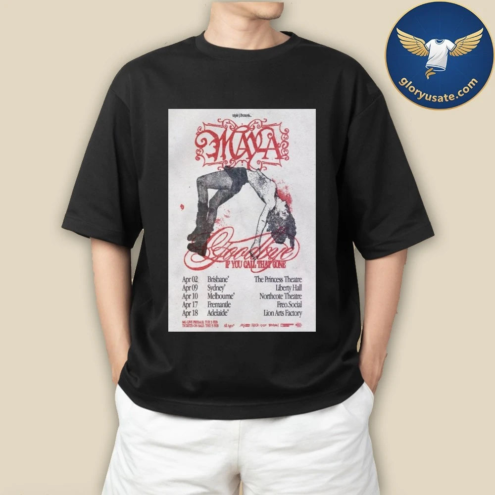 MAY-A April Tour 2026 Poster Shirt