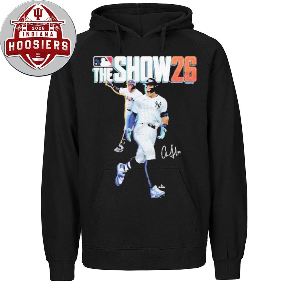 MLB The Show 26 Cover Aaron Judge Signature Logo Shirt