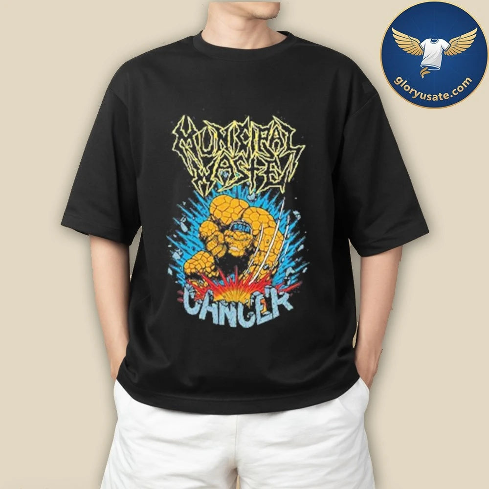 MUNICIPAL WASTE Clobberin’ Cancer T-Shirt
