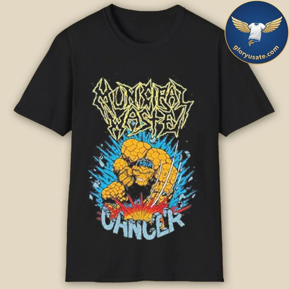 MUNICIPAL WASTE Clobberin’ Cancer T-Shirt