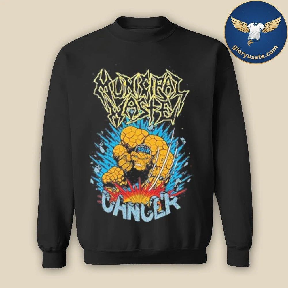 MUNICIPAL WASTE Clobberin’ Cancer T-Shirt