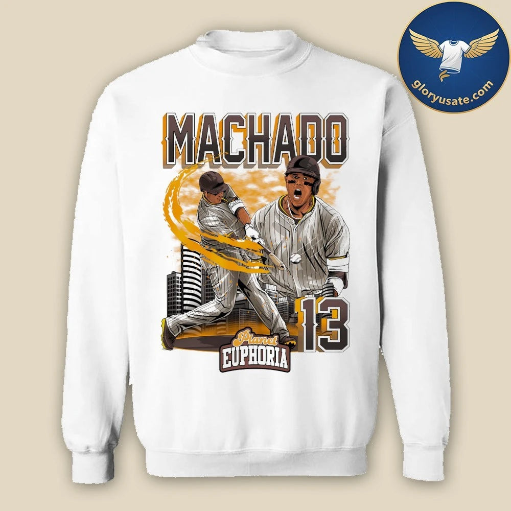 Manny Machado San Diego Padres Planet Euphoria Graphic Shirt