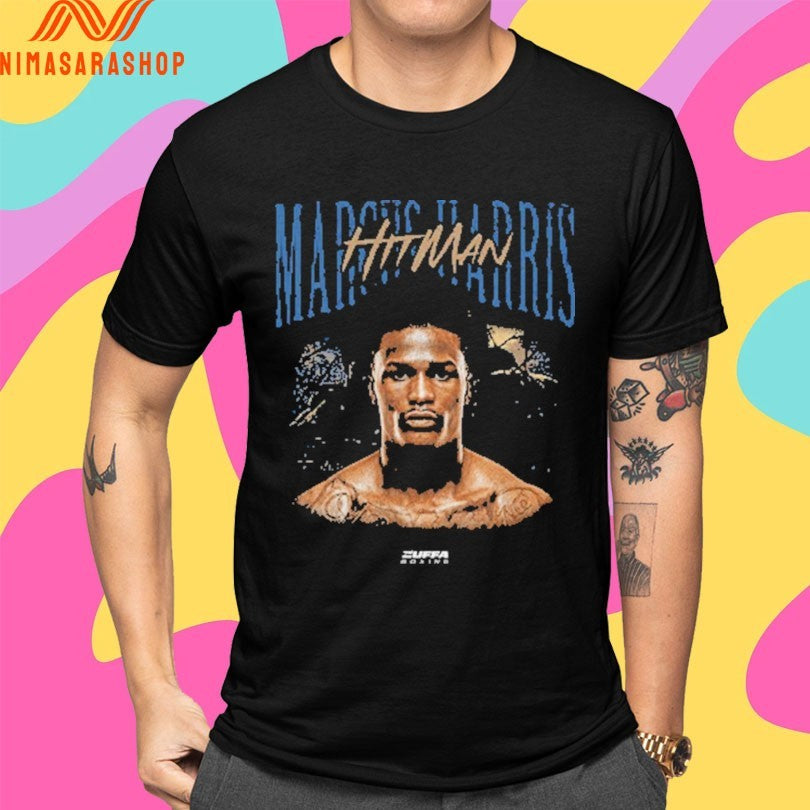 Marcus Harris Zuffa Boxing Fighter Name Shirts