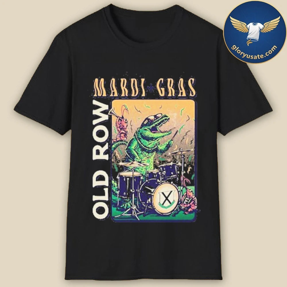 Mardi Gras Gator Band T-Shirt