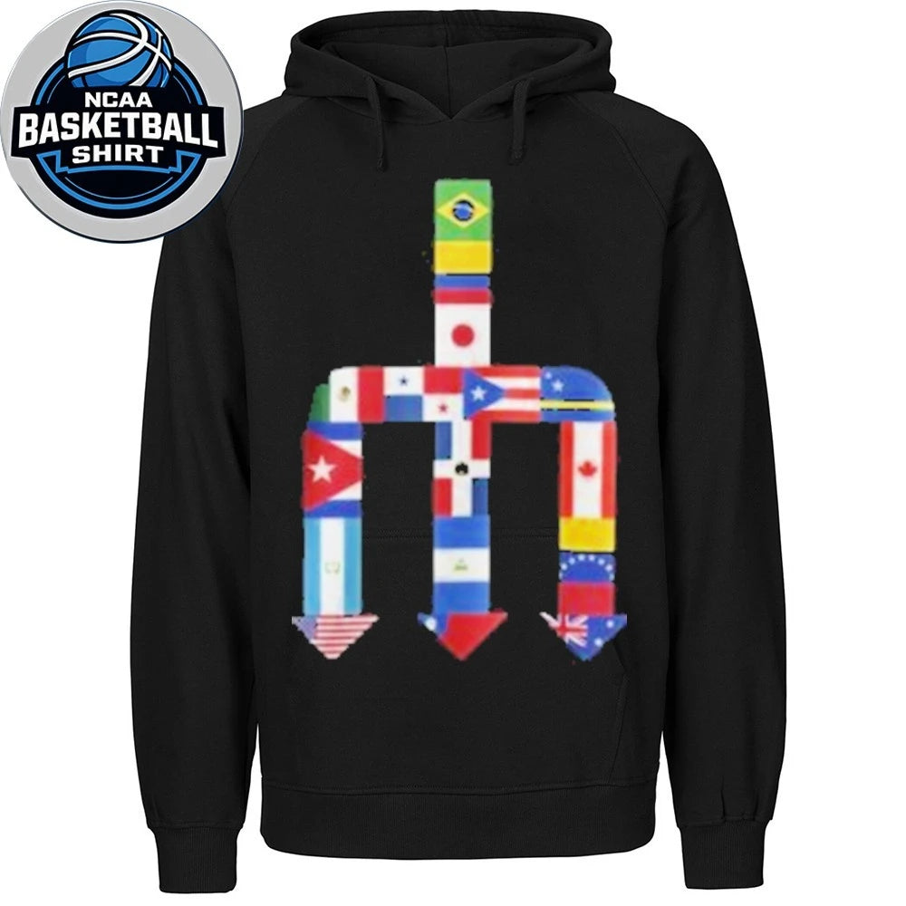 Mariners The Global Trident of Flags Shirt