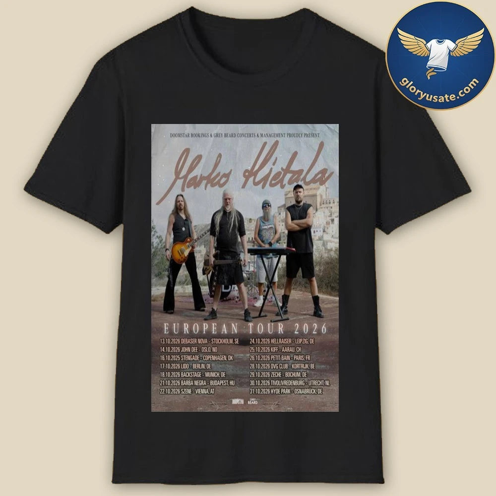 Marko Hietala European Tour 2026 Poster Shirt