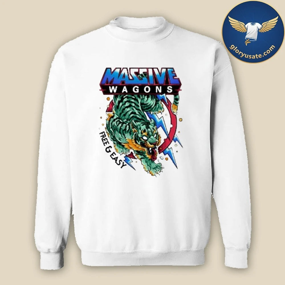 Massive Wagons Free &amp; Easy T-Shirt