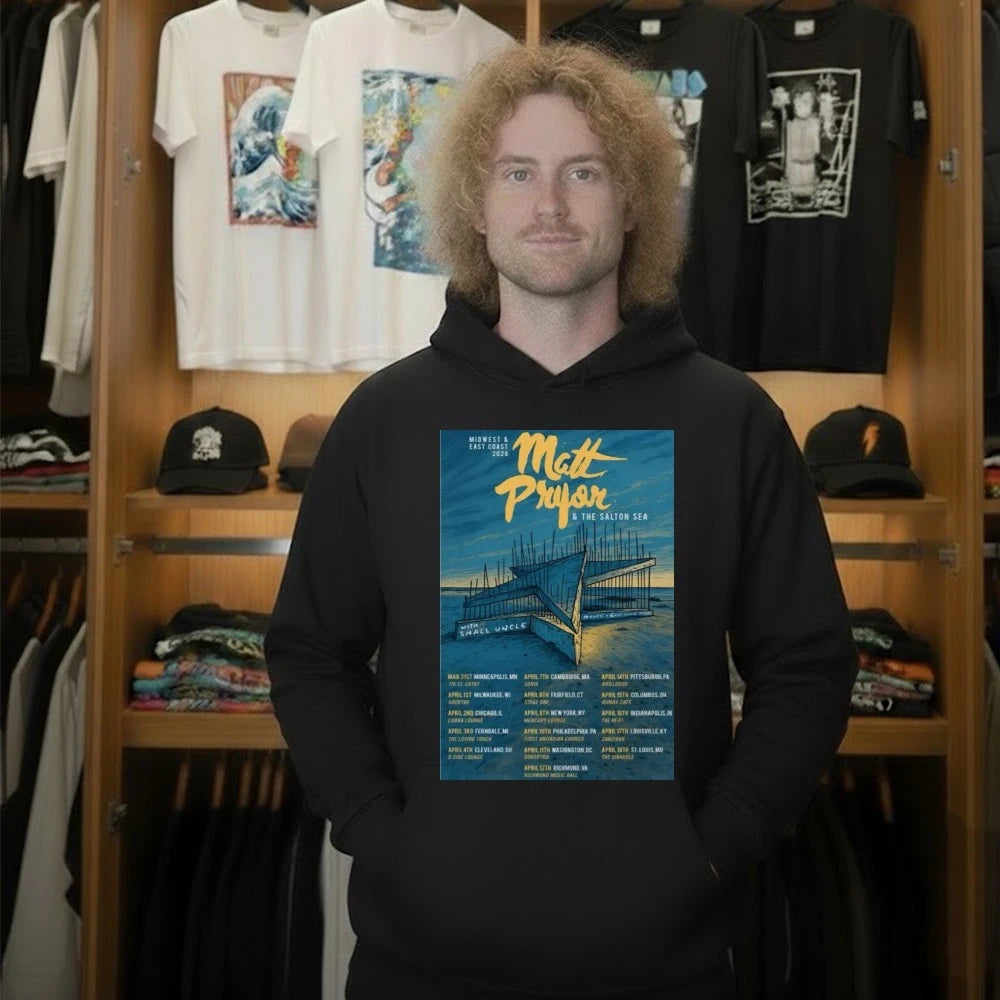 Matt Pryor Midwest And East Coast Tour 2026 Poster Shirt