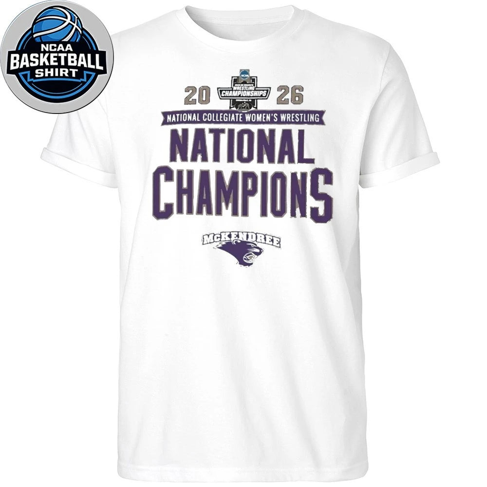 McKendree Bearcats 2026 NCAA Women’s Wrestling National Champions Logo Shirt