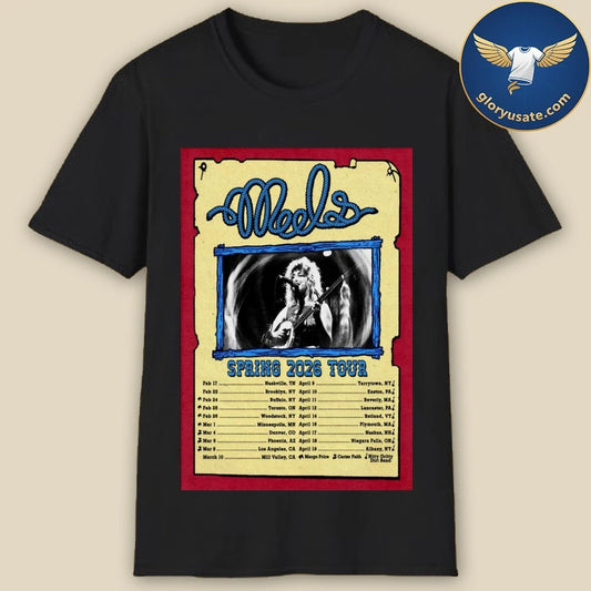 Meels Spring 2026 Tour Poster Shirt