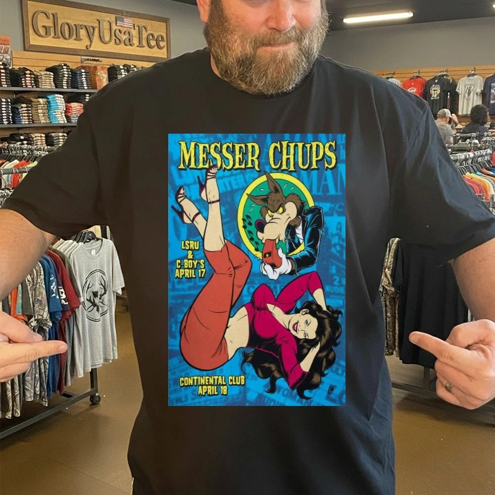 Messer Chups Whistle Bait Silkscreen Poster Shirt