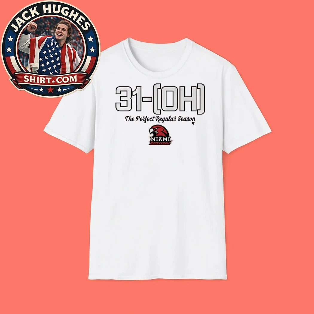 Miami 31 OH Basketball The Perfect Season Logo  Shirt