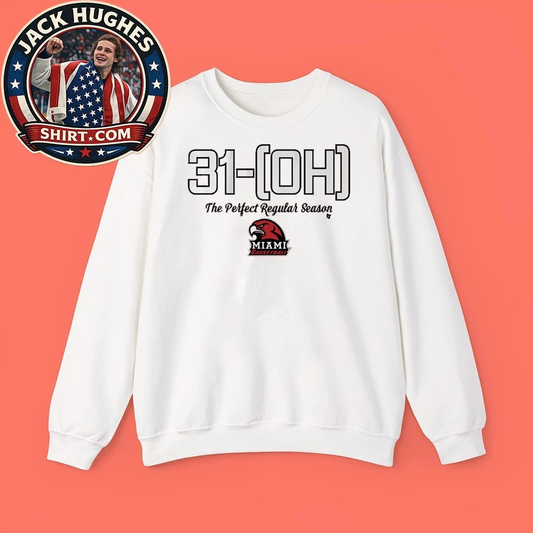 Miami 31 OH Basketball The Perfect Season Logo  Shirt